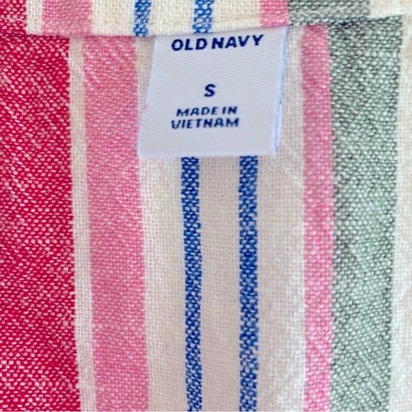 Old Navy Linen Blend Dress Sz S - Picture 6 of 7